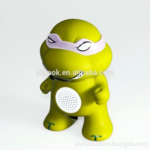 Hot sale gift cartoon turtles portable bluetooth speaker 2015 with fm radio